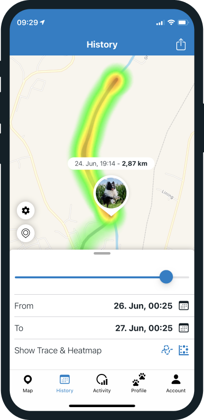 App 2025 tractive gps